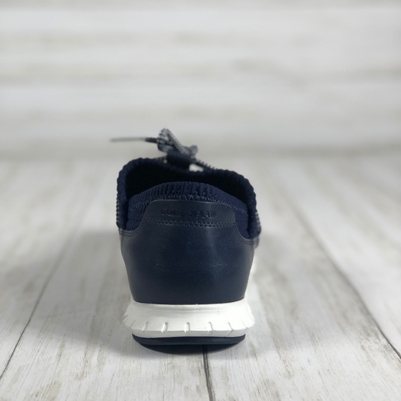 Cole Haan Zerogrand Quilted Sneaker Marine Blue - Picture 6 of 8